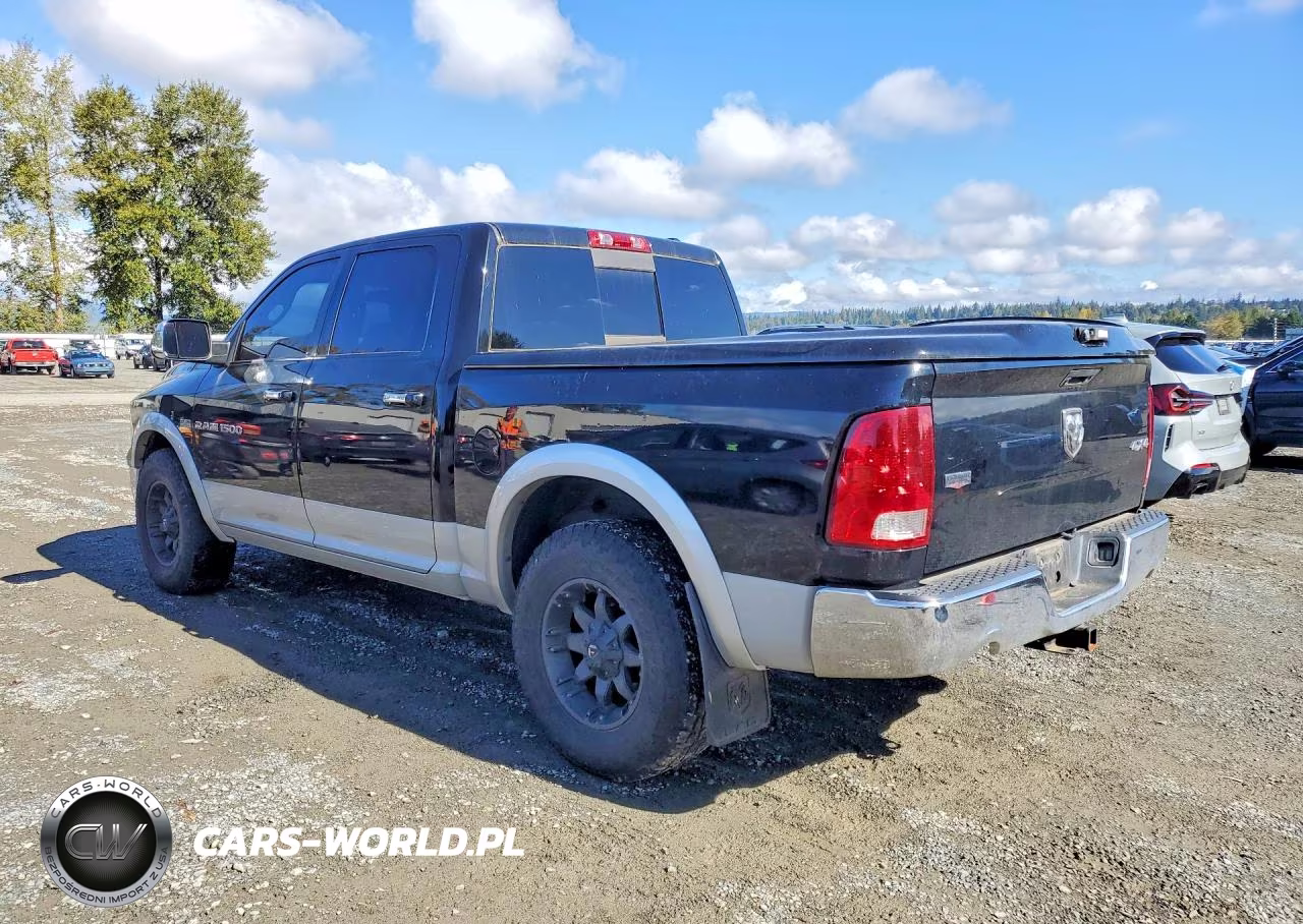 2012 Dodge Ram 1500 Laramie VIN:1C6RD7NT9CS109127 - 2