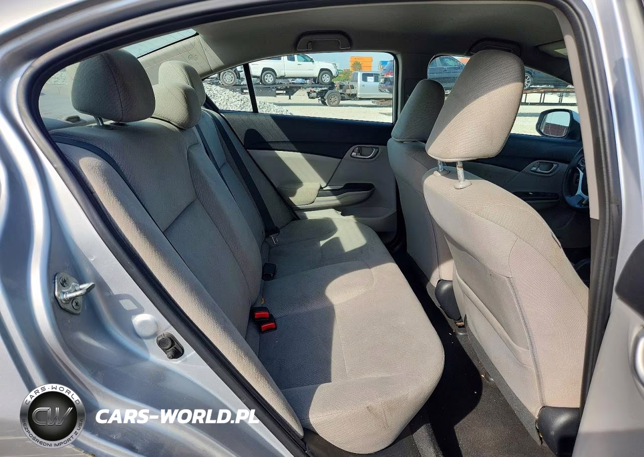 2013 Honda Civic Lx VIN:19XFB2F54DE031848 - 10