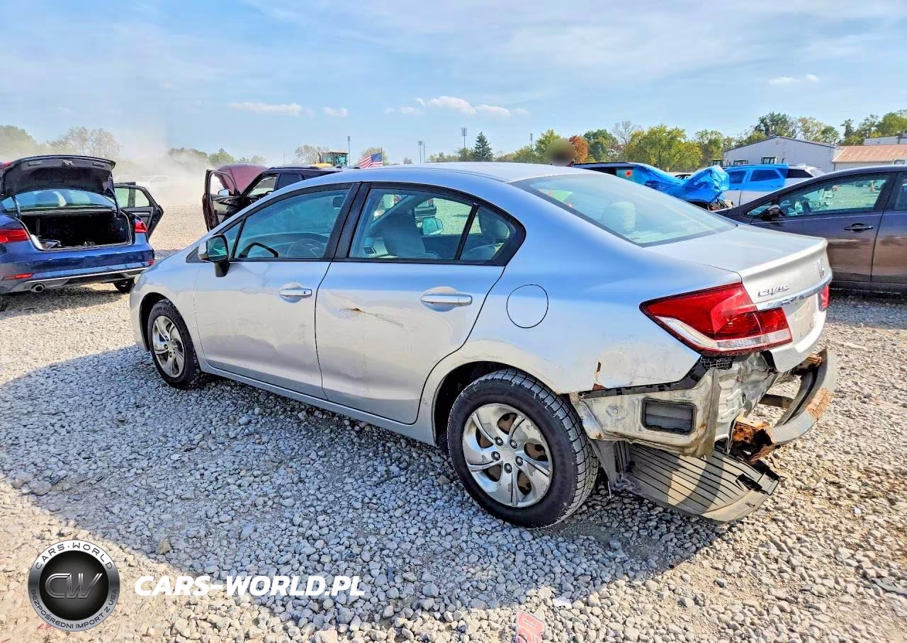 2013 Honda Civic Lx VIN:19XFB2F54DE031848 - 2