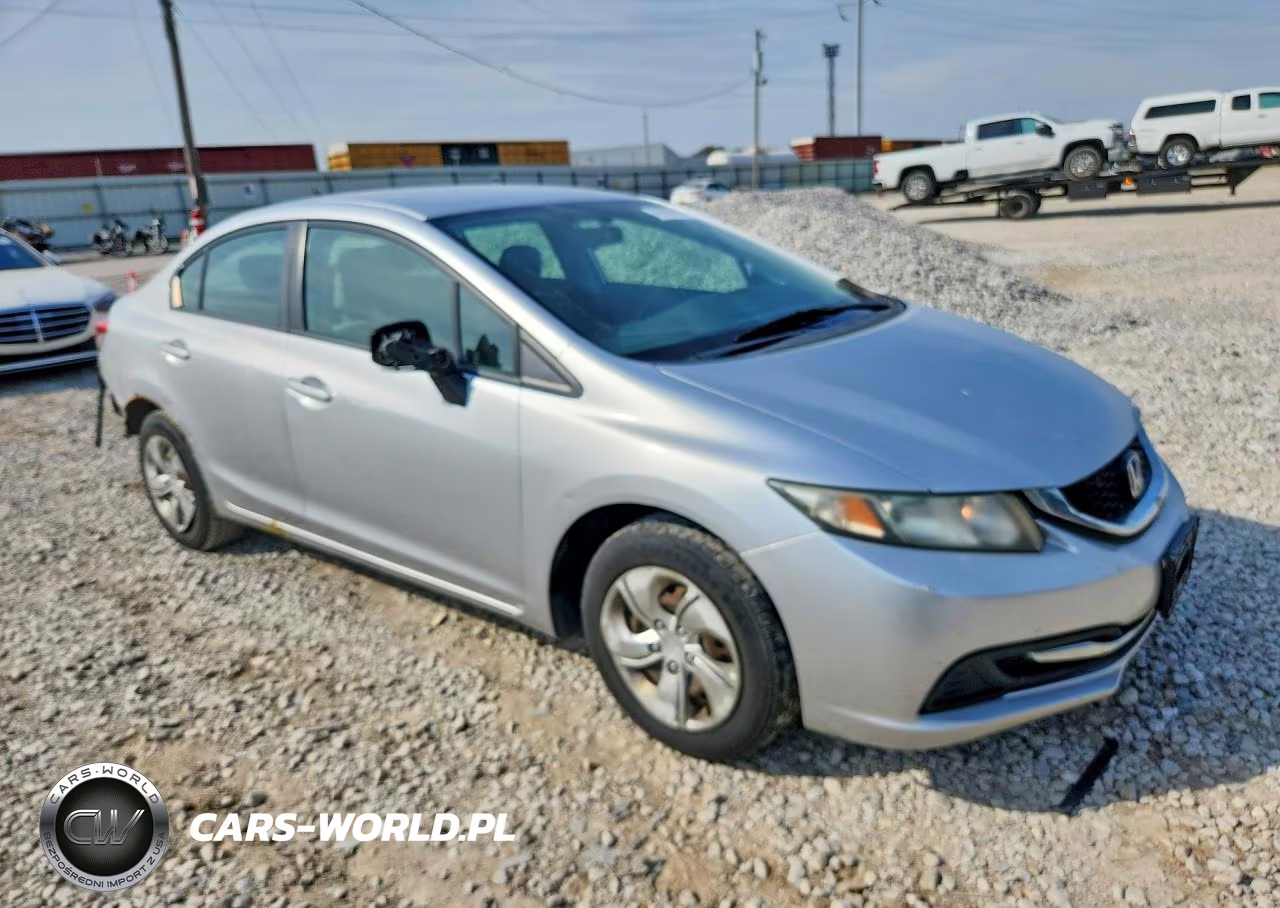 2013 Honda Civic Lx VIN:19XFB2F54DE031848 - 4