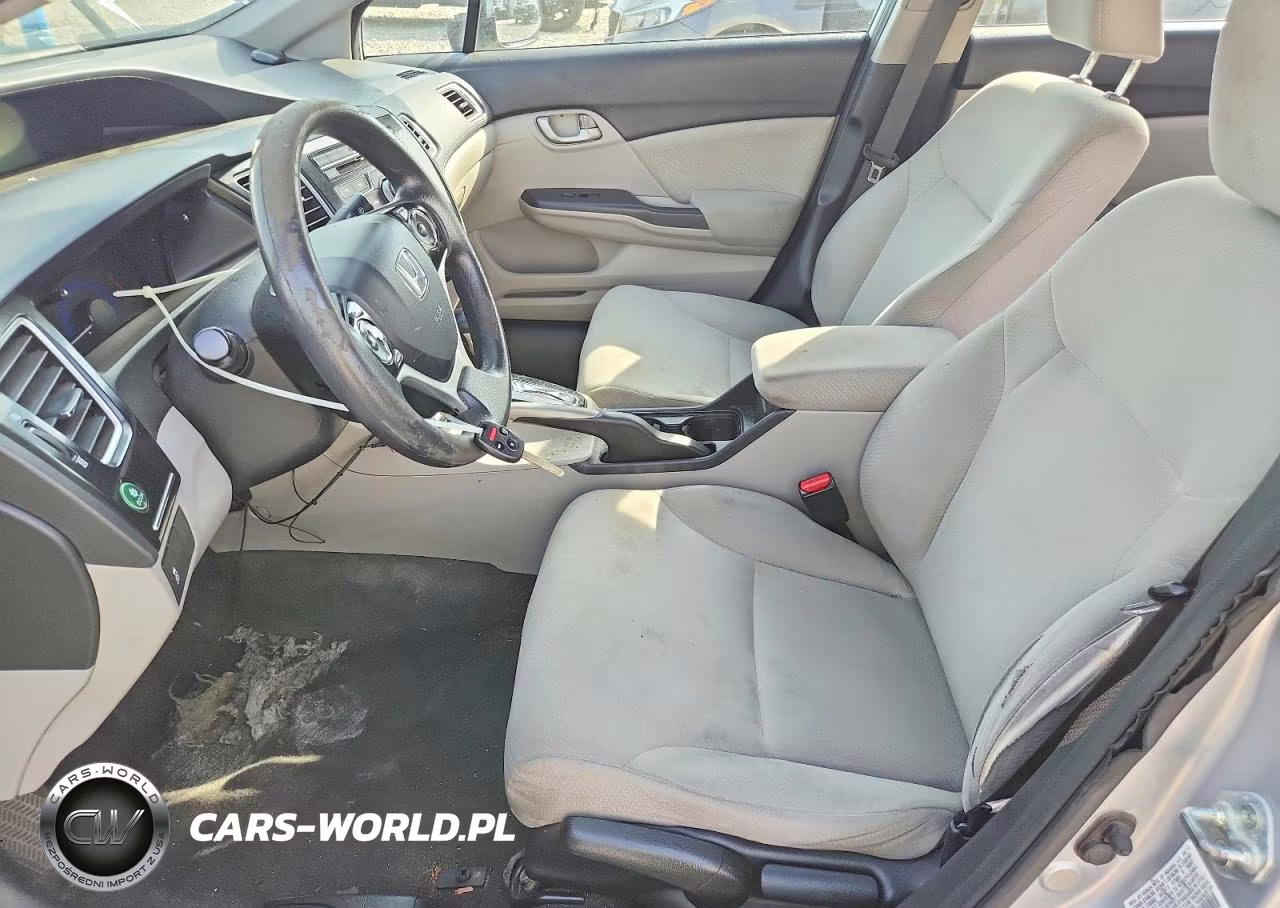2013 Honda Civic Lx VIN:19XFB2F54DE031848 - 7
