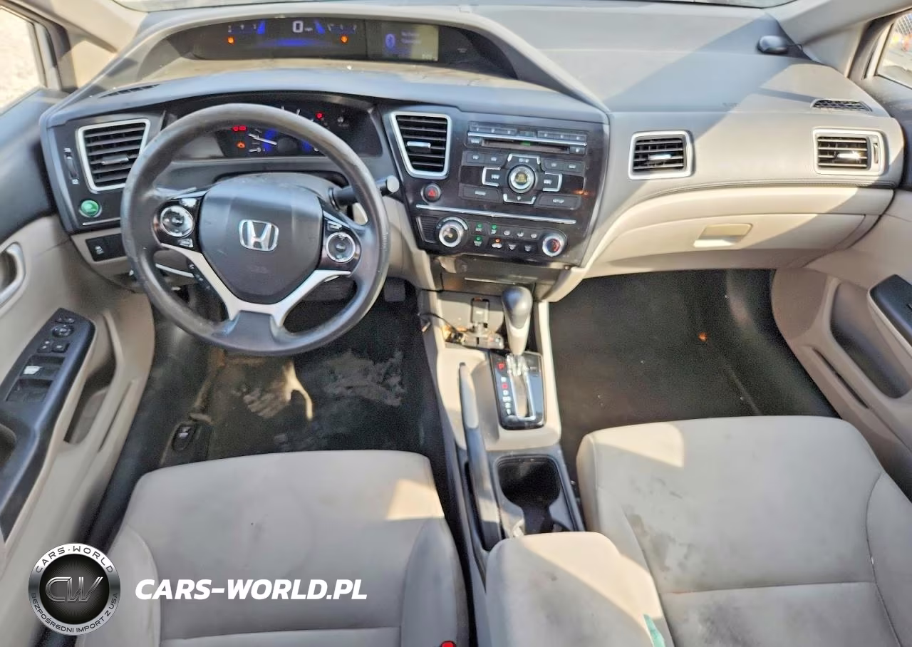 2013 Honda Civic Lx VIN:19XFB2F54DE031848 - 8