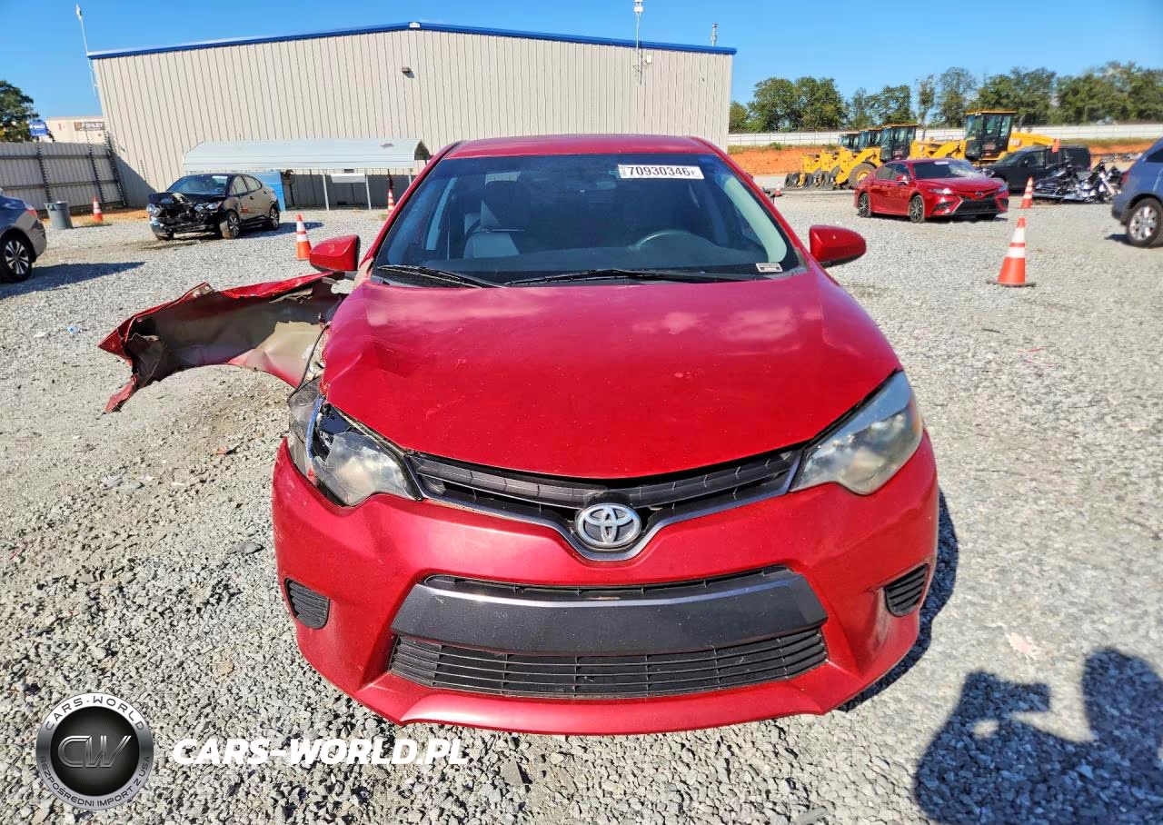 2015 Toyota Corolla Le VIN:2T1BURHE4FC424247 - 5