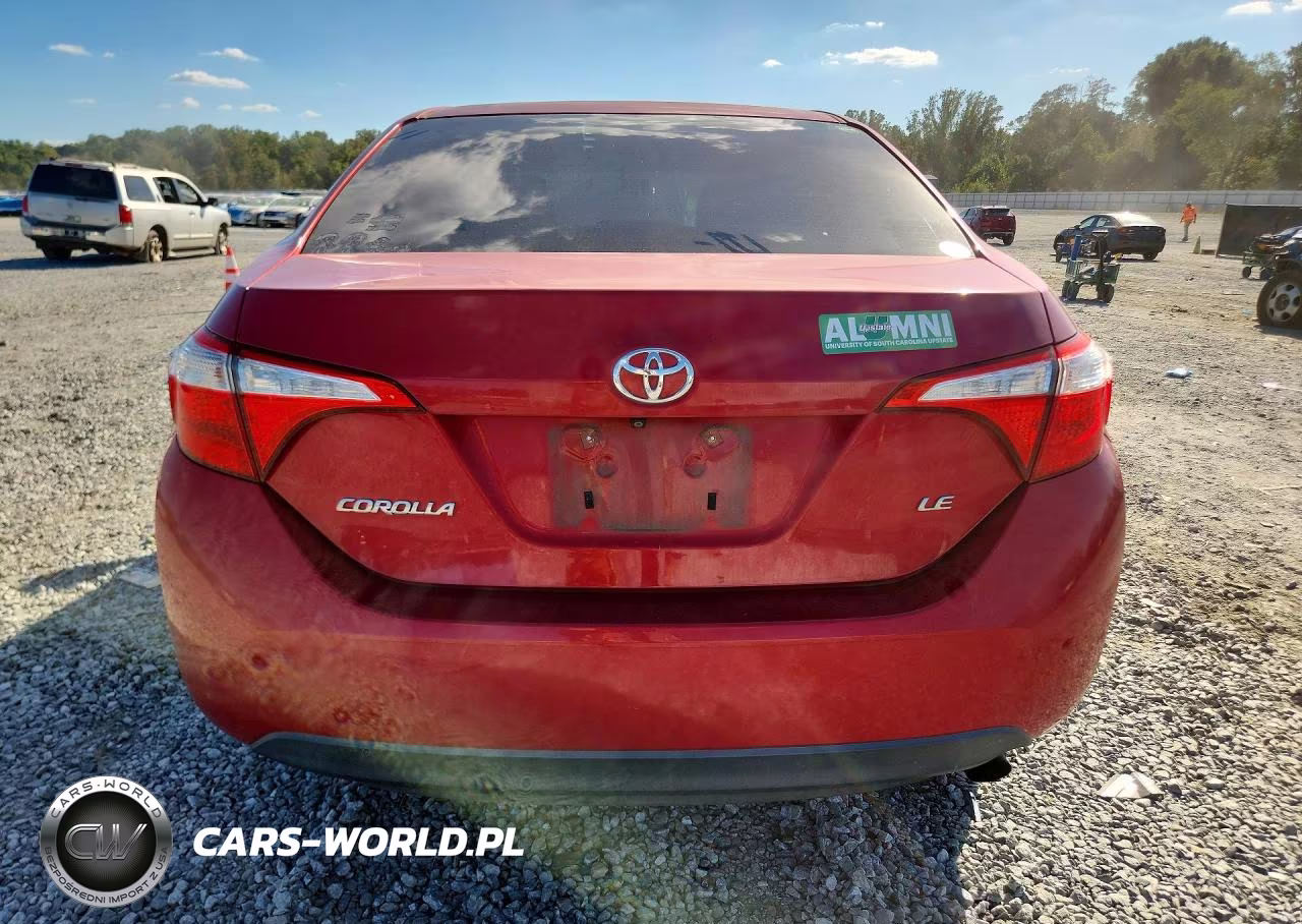 2015 Toyota Corolla Le VIN:2T1BURHE4FC424247 - 6