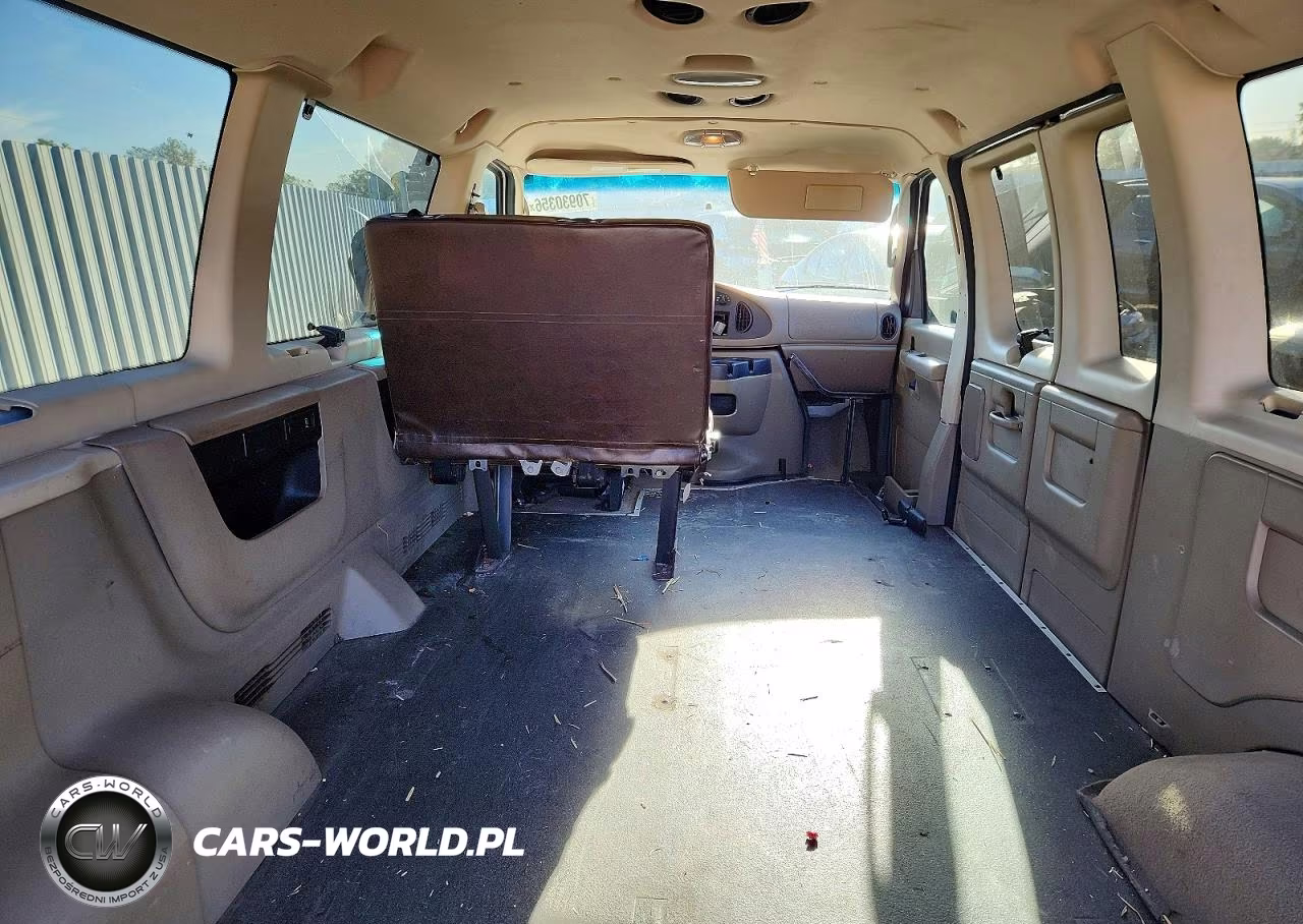 2008 Ford Econoline E150 Wagon VIN:1FMNE11L98DA86530 - 10