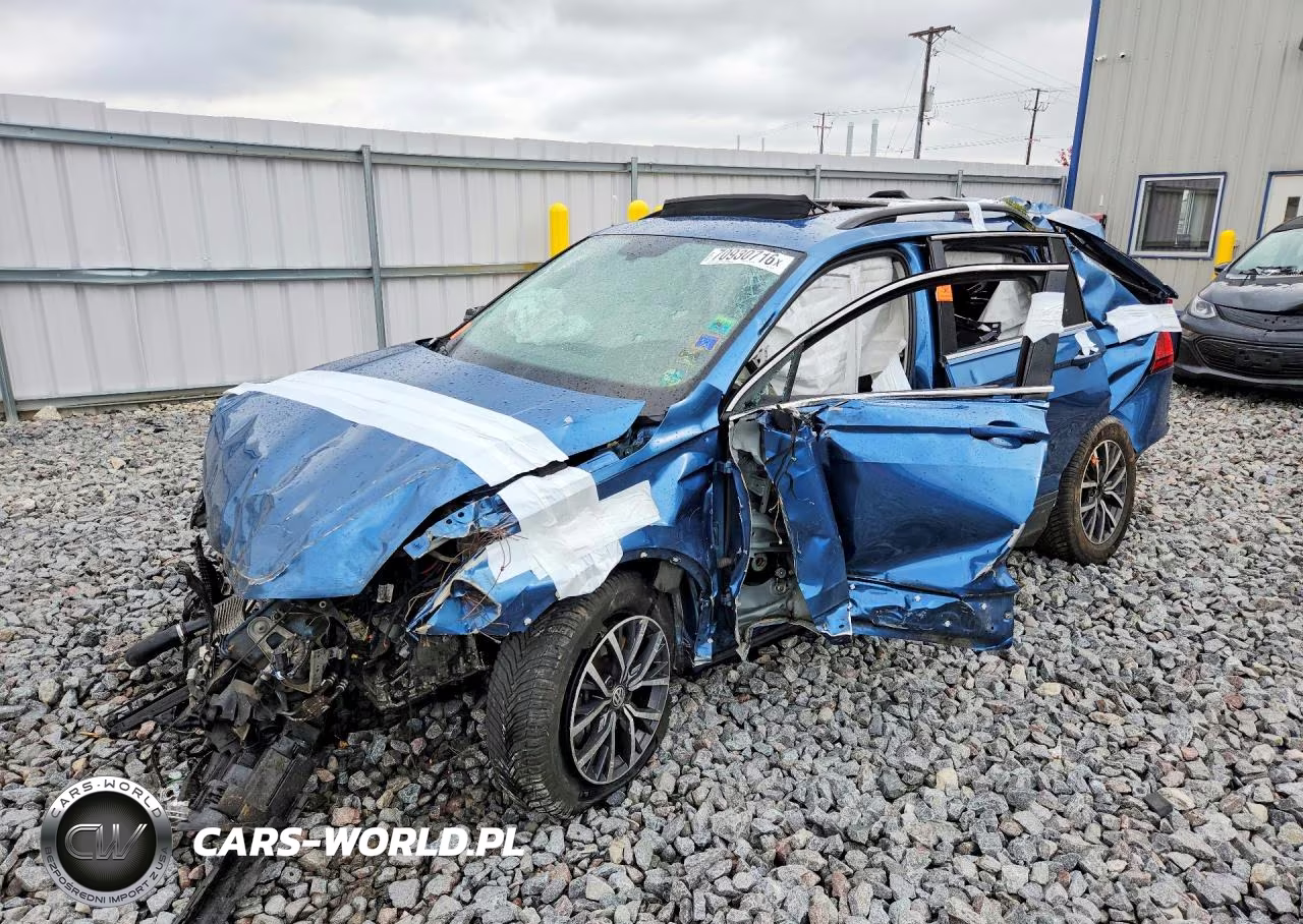 2019 Volkswagen Tiguan Se VIN:3VV2B7AXXKM188115 - 1