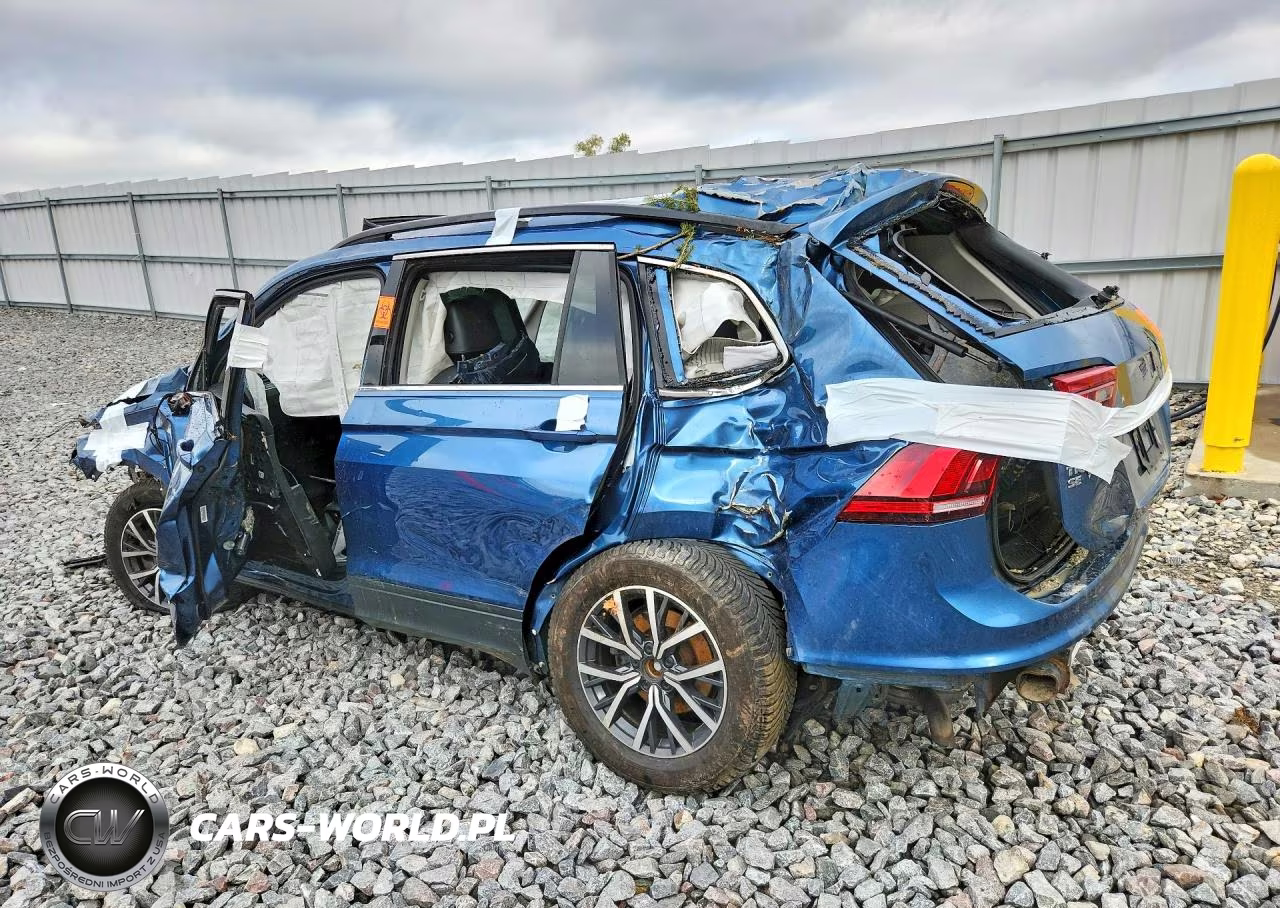 2019 Volkswagen Tiguan Se VIN:3VV2B7AXXKM188115 - 2