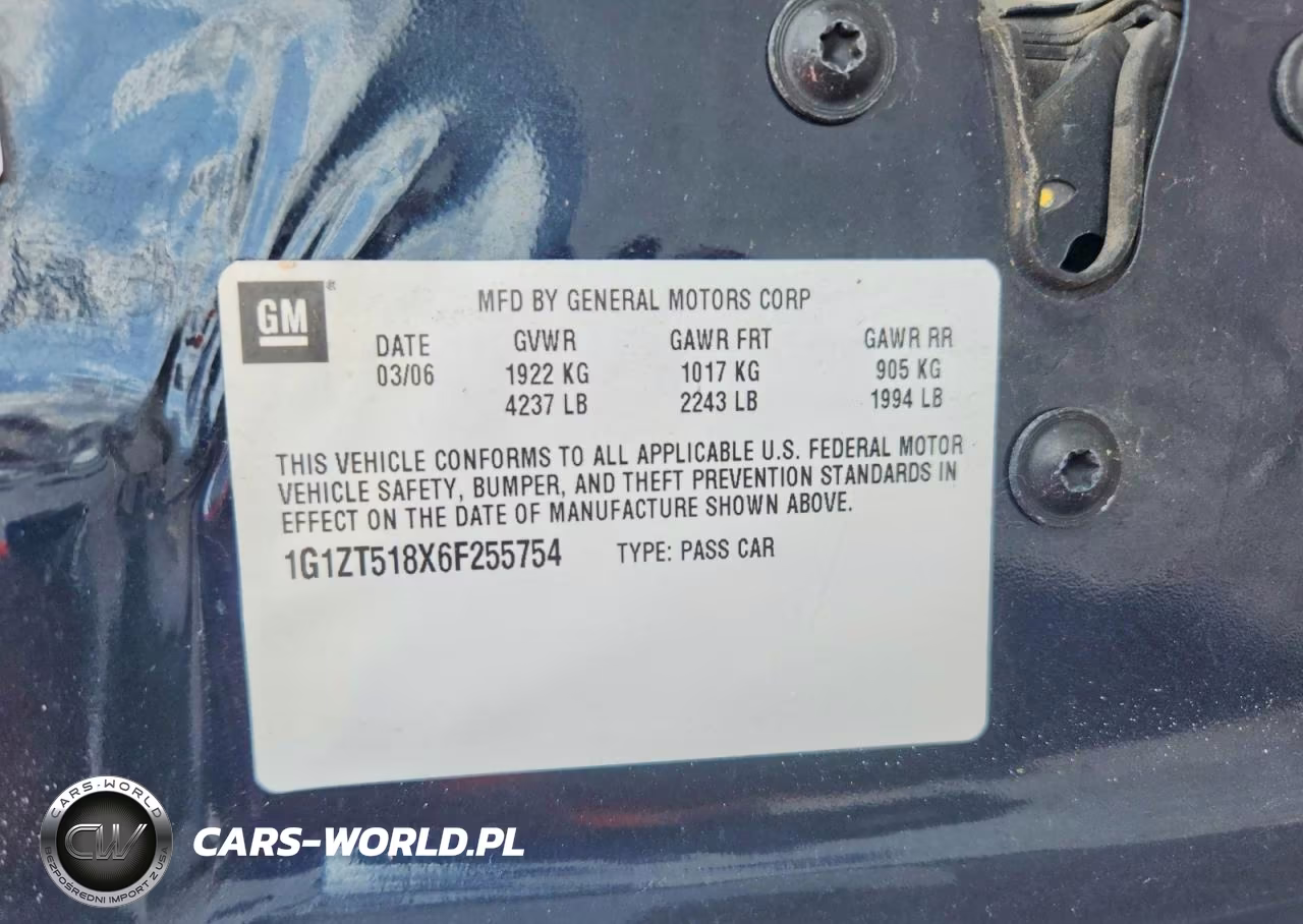 2006 Chevrolet Malibu Lt VIN:1G1ZT518X6F255754 - 12