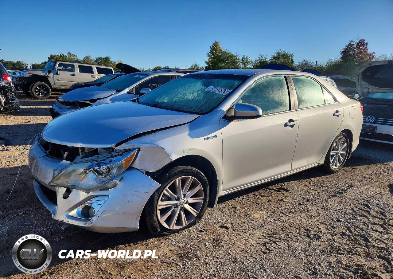 2012 Toyota Camry Hybrid Xle VIN:4T1BD1FK2CU012798 - 1