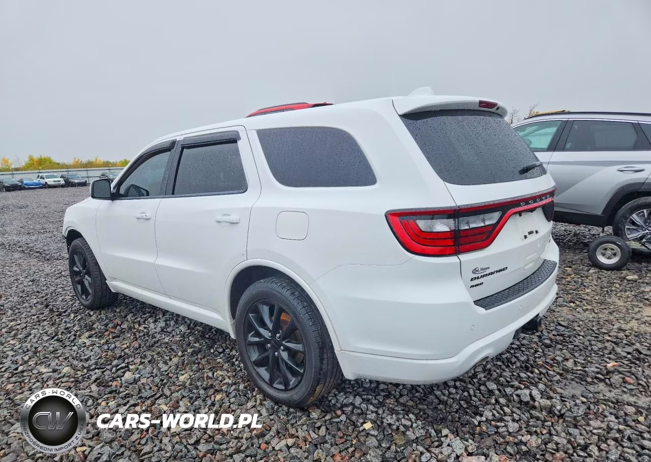 2017 Dodge Durango Gt VIN:1C4RDJDG3HC820849 - 2