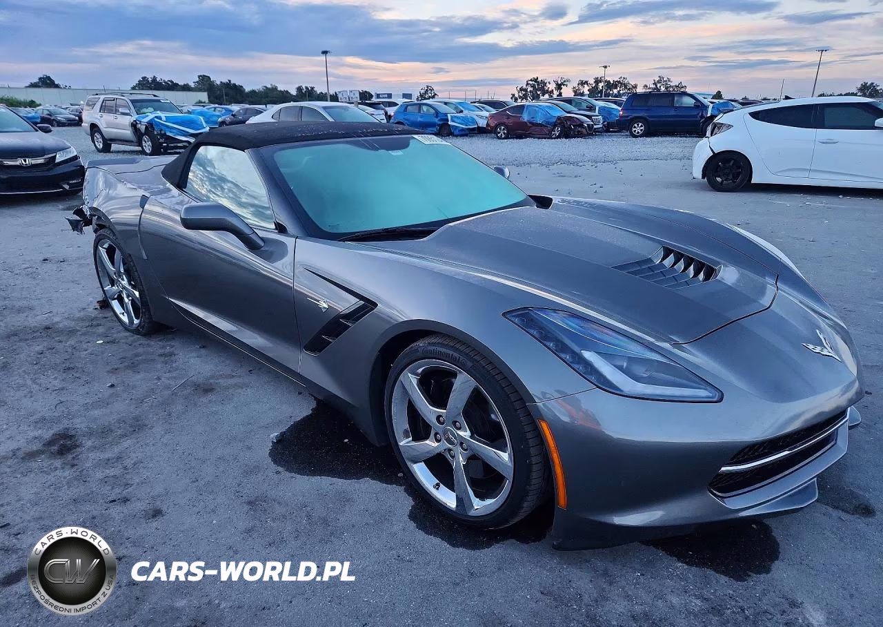 2015 Chevrolet Corvette Stingray Z51 3Lt VIN:1G1YM3D75F5104763 - 4