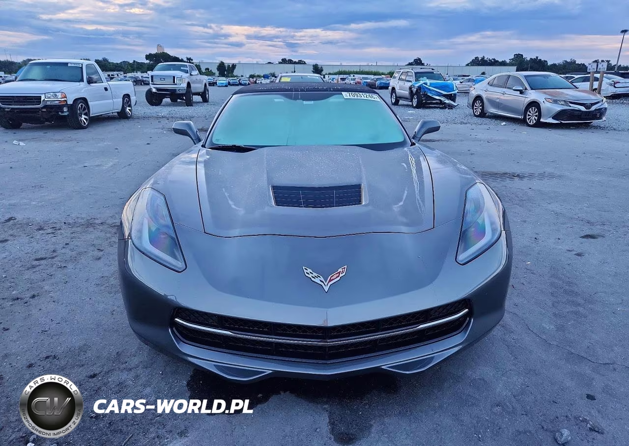 2015 Chevrolet Corvette Stingray Z51 3Lt VIN:1G1YM3D75F5104763 - 5