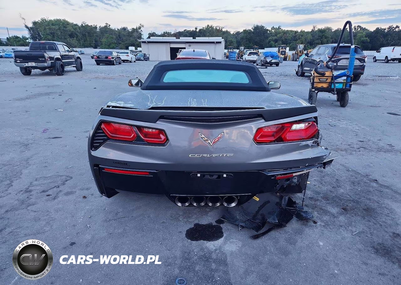 2015 Chevrolet Corvette Stingray Z51 3Lt VIN:1G1YM3D75F5104763 - 6