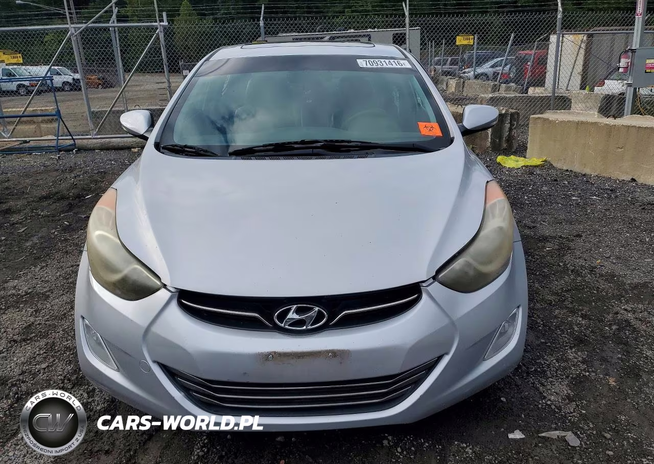 2012 Hyundai Elantra Limited VIN:KMHDH4AE2CU309912 - 5