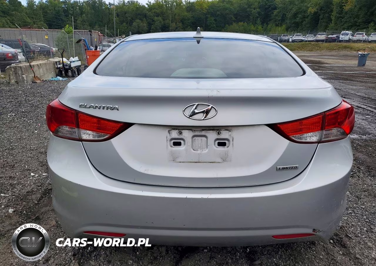 2012 Hyundai Elantra Limited VIN:KMHDH4AE2CU309912 - 6