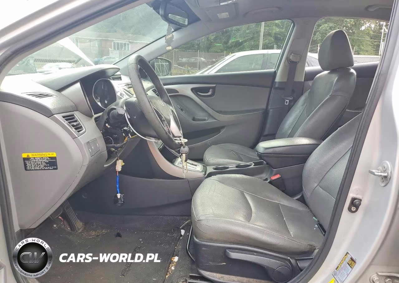 2012 Hyundai Elantra Limited VIN:KMHDH4AE2CU309912 - 7