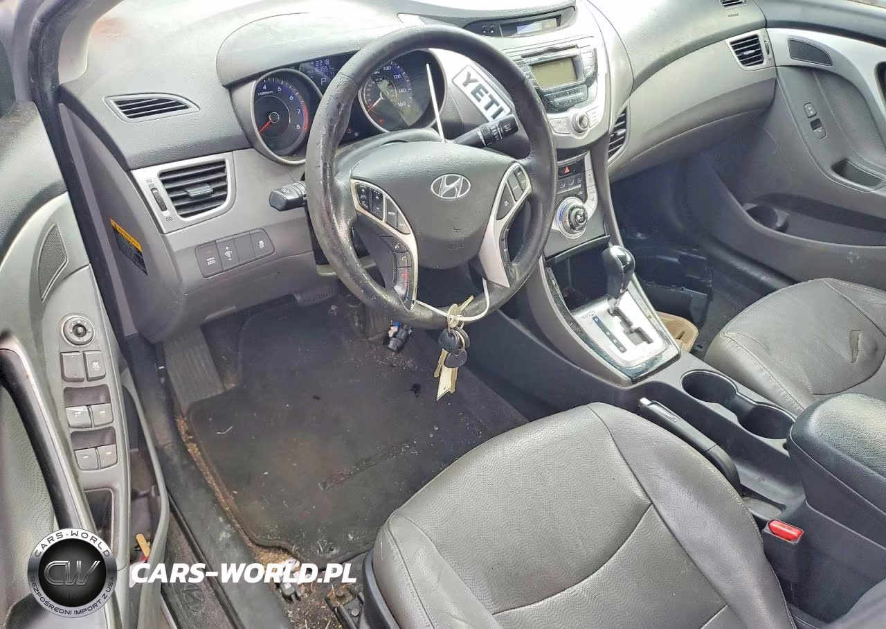 2012 Hyundai Elantra Limited VIN:KMHDH4AE2CU309912 - 8