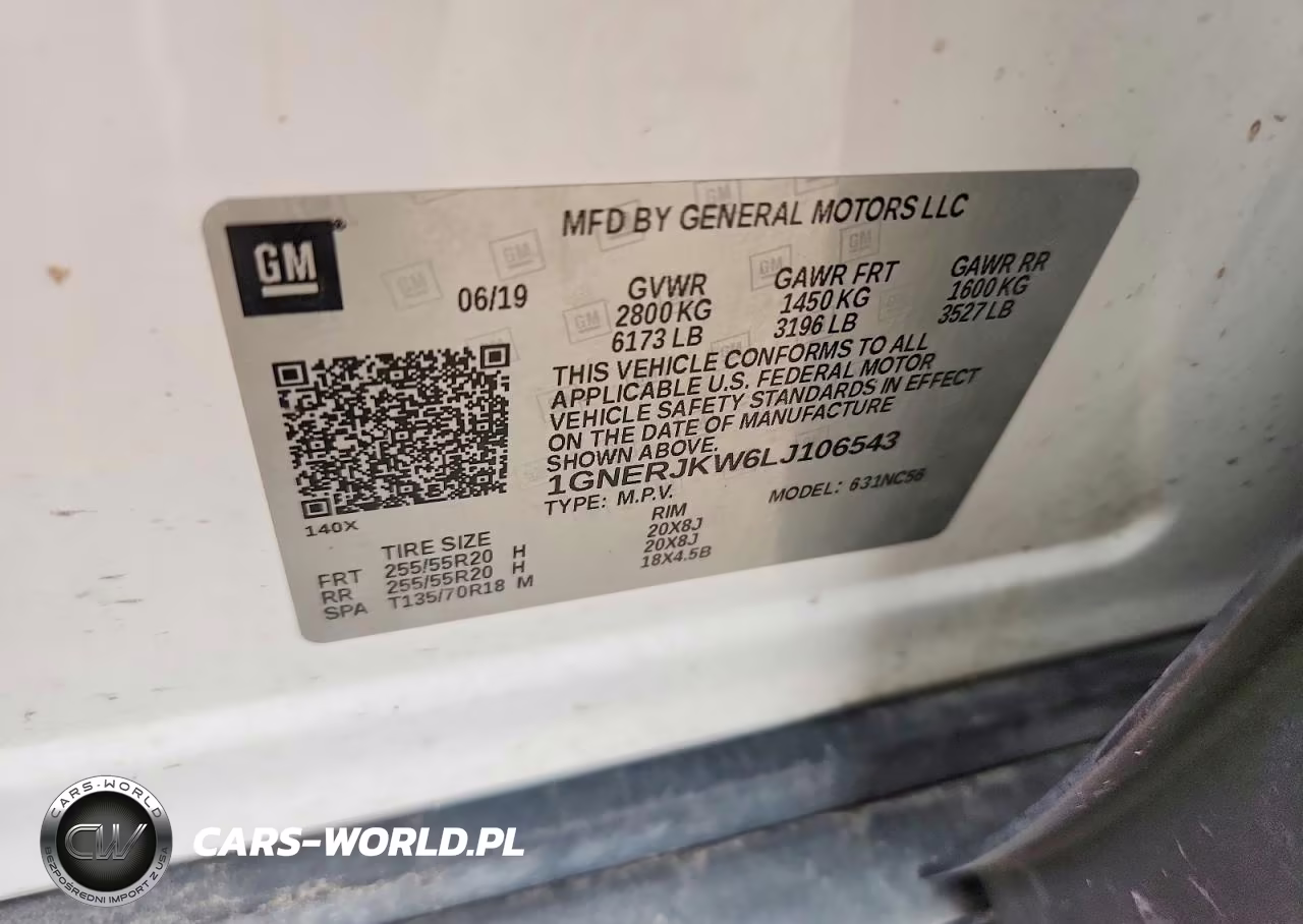 2020 Chevrolet Traverse Rs VIN:1GNERJKW6LJ106543 - 12