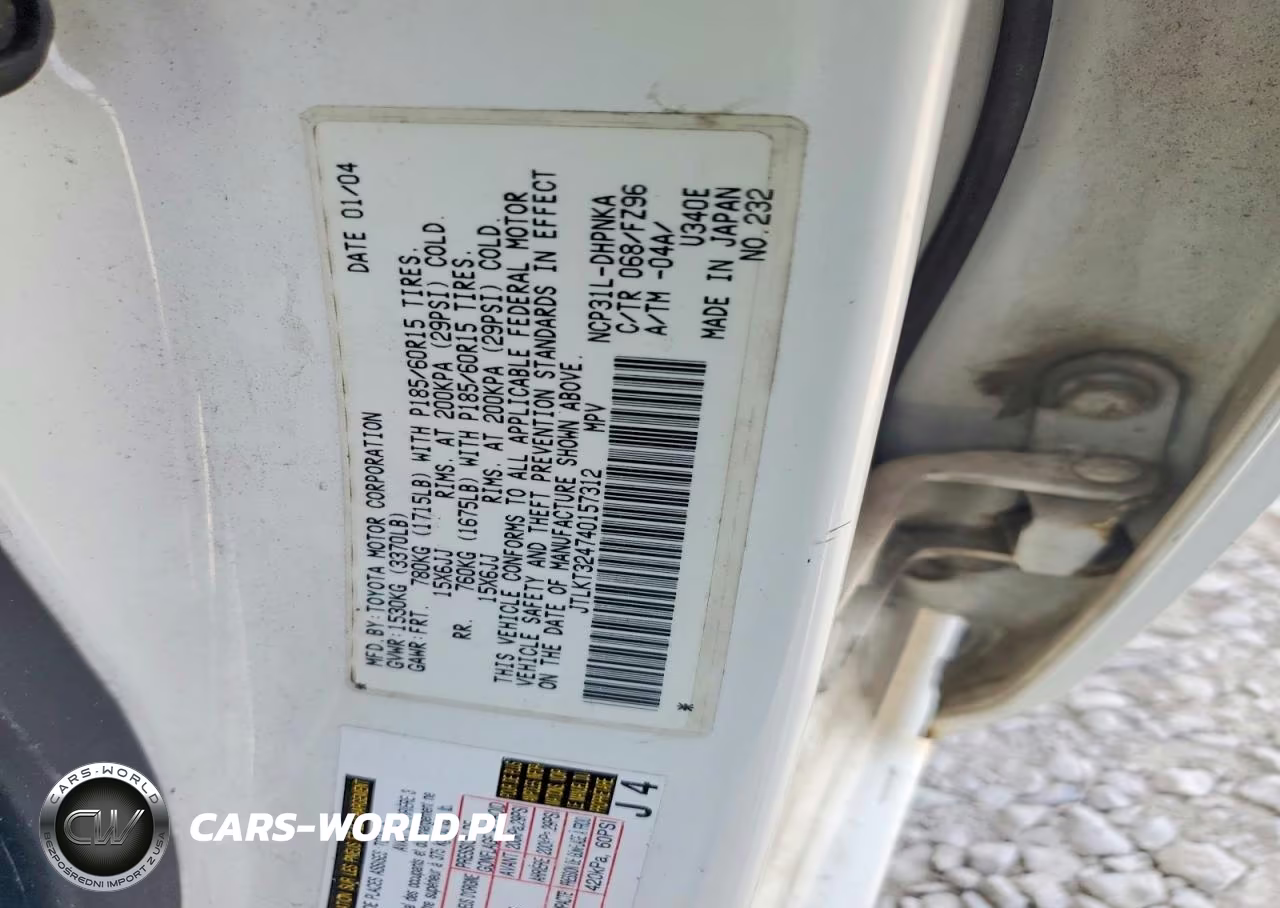 2004 Scion Xb Base VIN:JTLKT324740157312 - 12