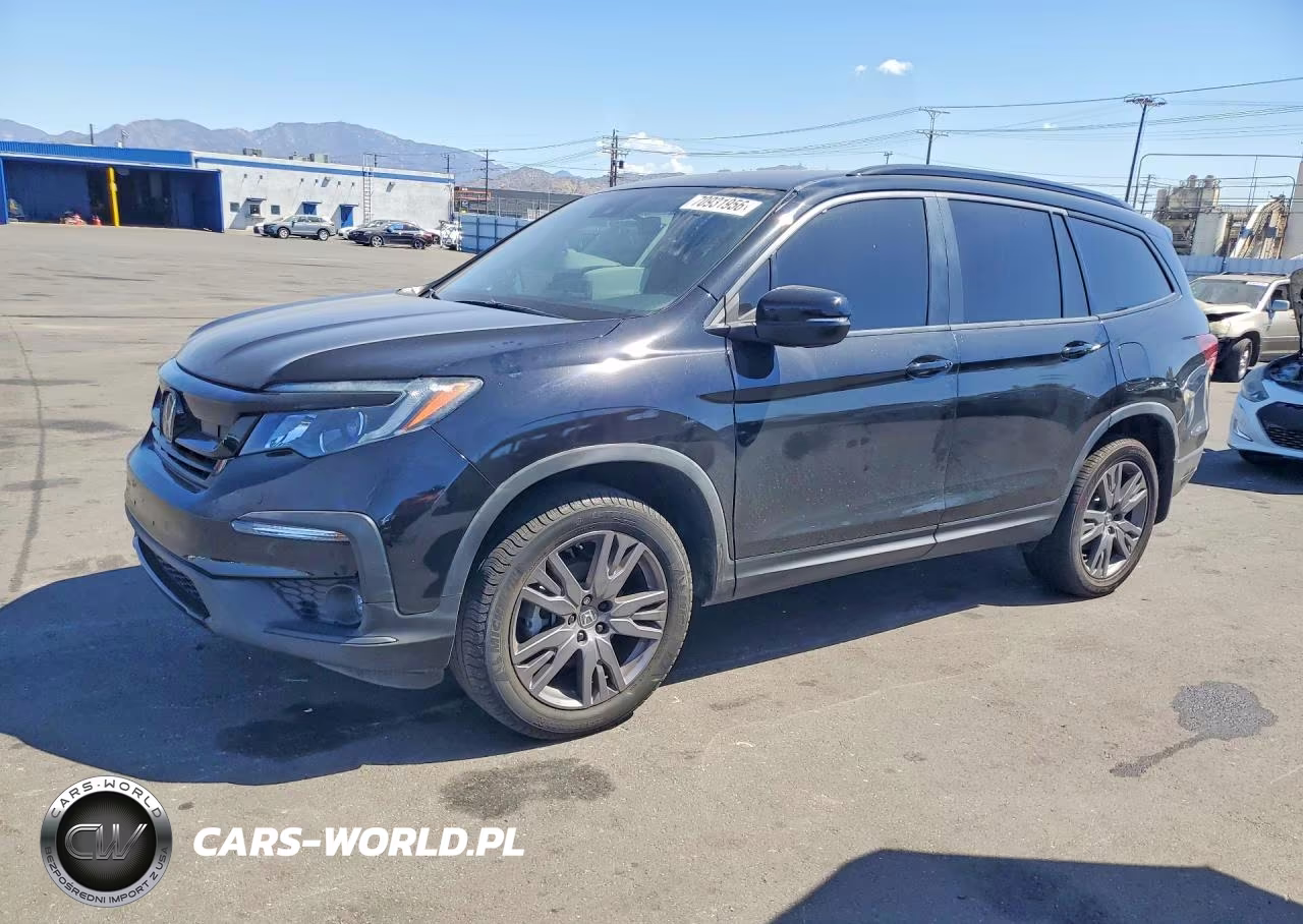 2022 Honda Pilot Sport VIN:5FNYF6H32NB051530 - 1