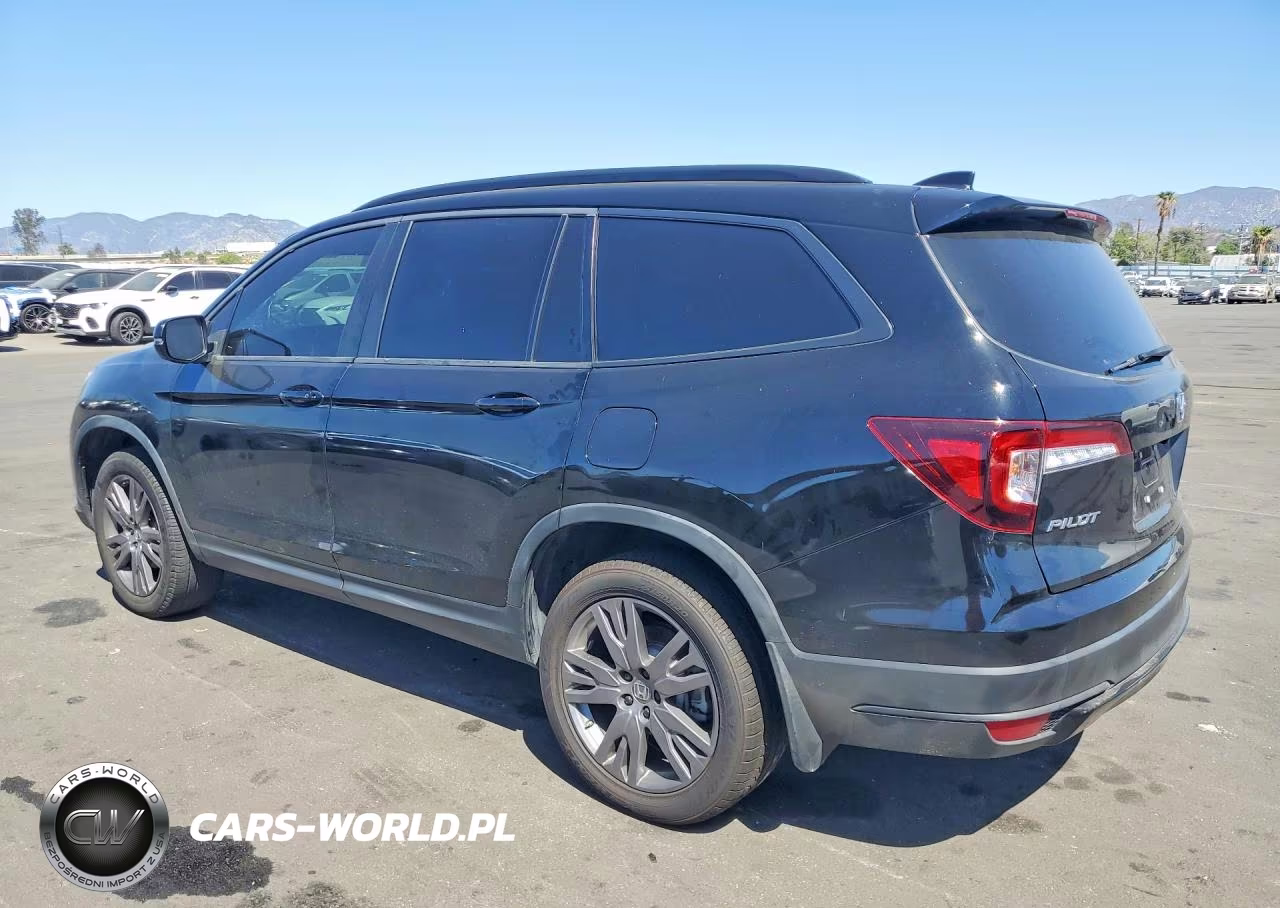2022 Honda Pilot Sport VIN:5FNYF6H32NB051530 - 2