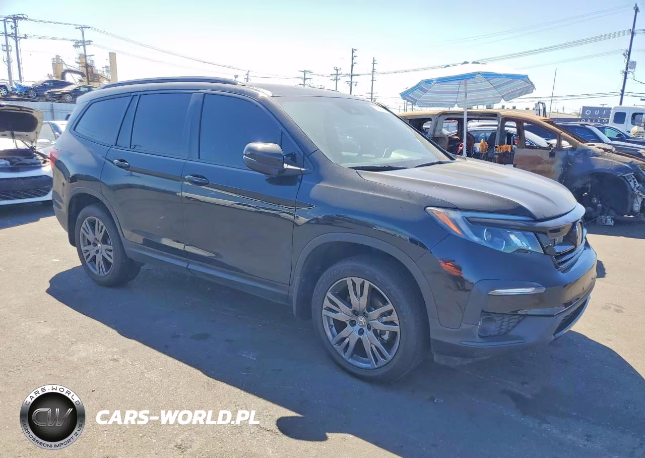 2022 Honda Pilot Sport VIN:5FNYF6H32NB051530 - 4