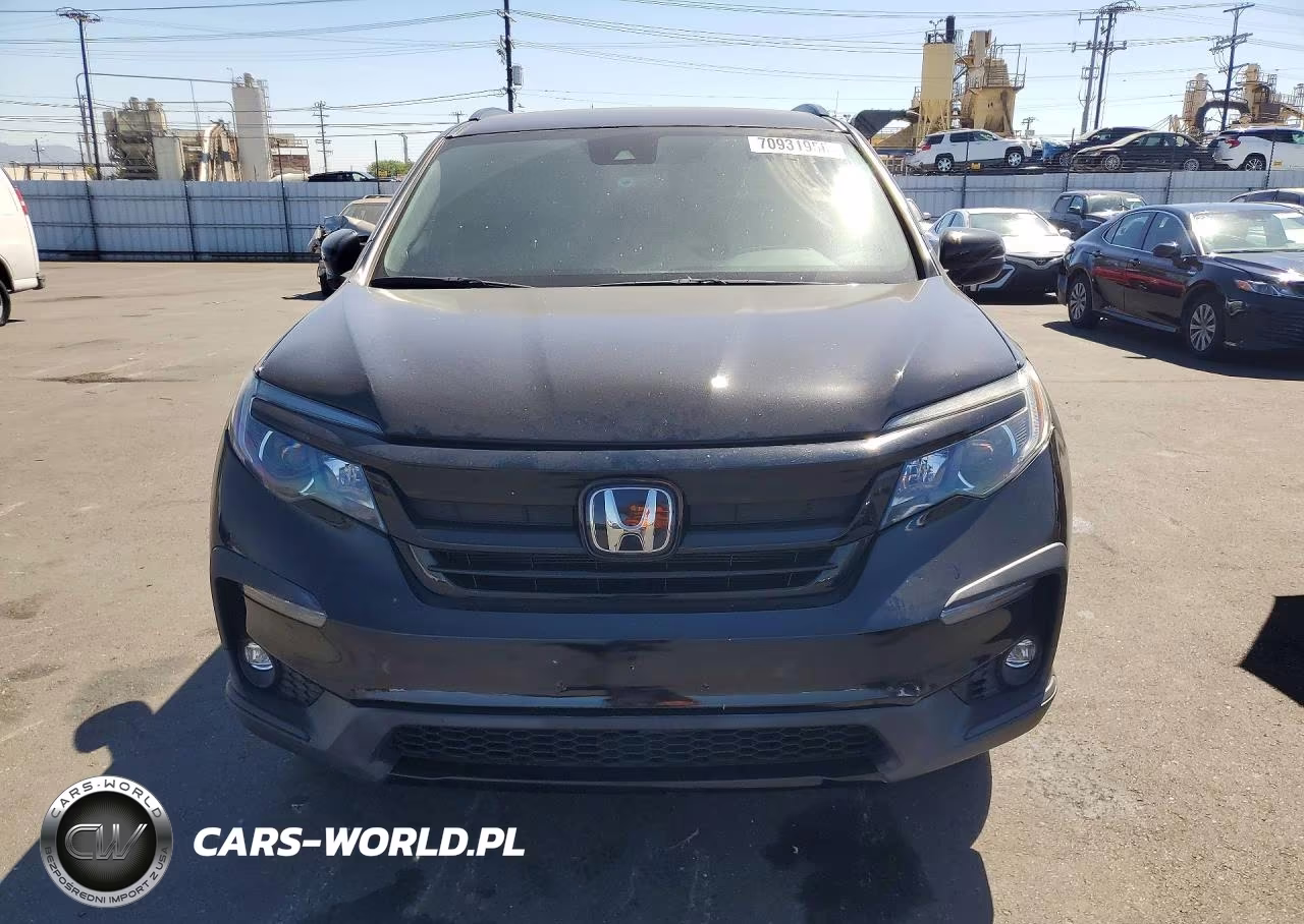 2022 Honda Pilot Sport VIN:5FNYF6H32NB051530 - 5