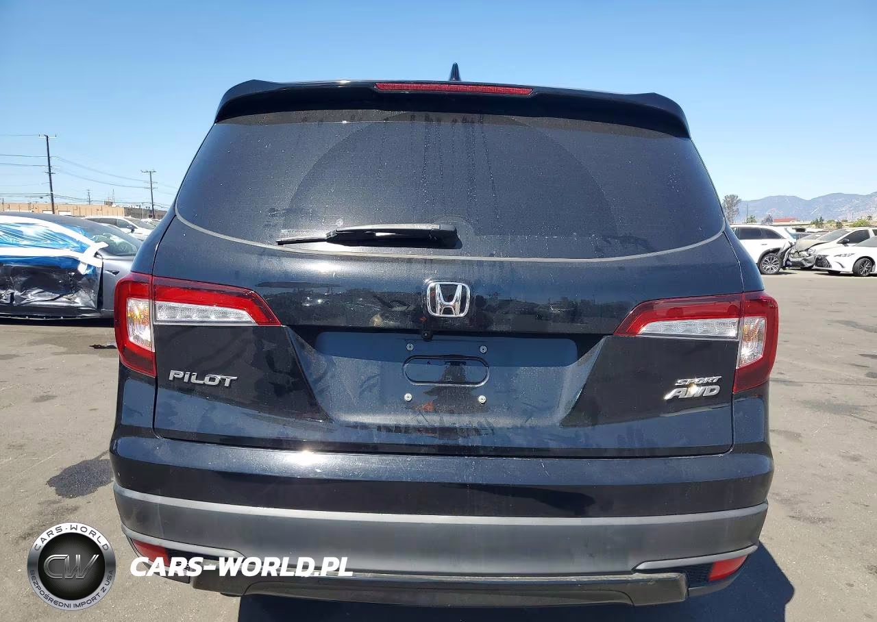 2022 Honda Pilot Sport VIN:5FNYF6H32NB051530 - 6
