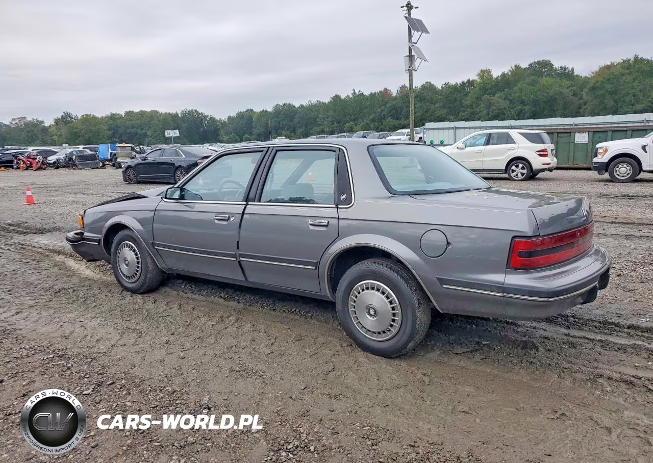 1989 Buick Century Custom VIN:1G4AH51N2K6410167 - 2
