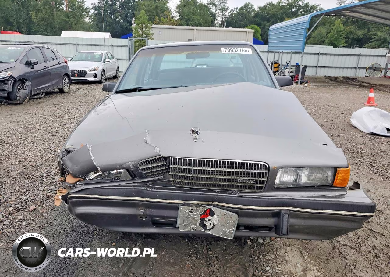 1989 Buick Century Custom VIN:1G4AH51N2K6410167 - 5