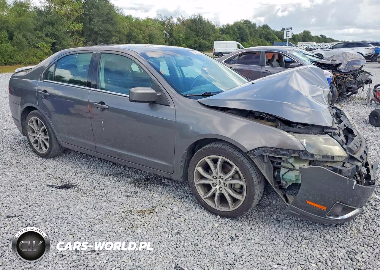 2010 Ford Fusion Se VIN:3FAHP0HA6AR210542 - 4