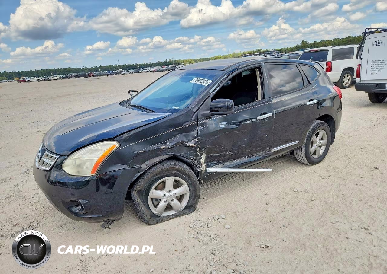 2013 Nissan Rogue S VIN:JN8AS5MT1DW512826 - 1