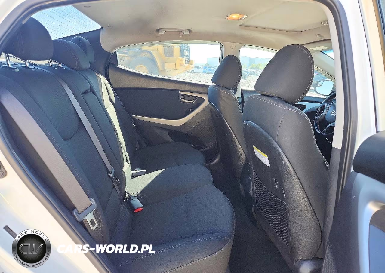 2015 Hyundai Elantra Se VIN:5NPDH4AEXFH576203 - 10