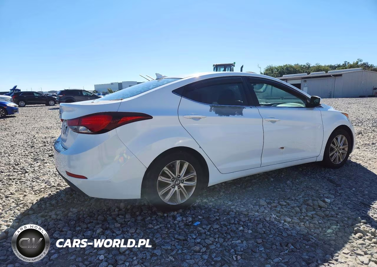 2015 Hyundai Elantra Se VIN:5NPDH4AEXFH576203 - 3