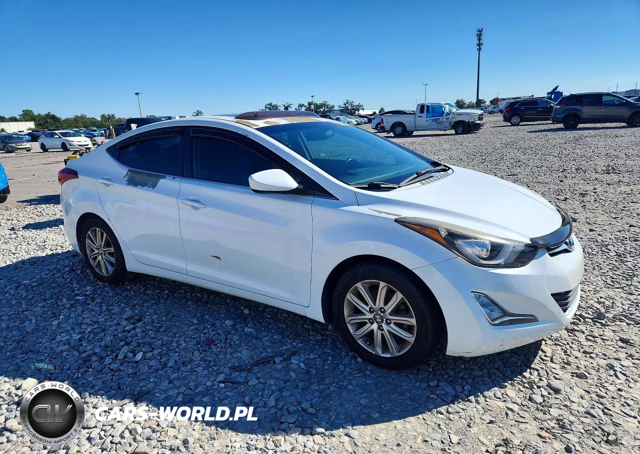 2015 Hyundai Elantra Se VIN:5NPDH4AEXFH576203 - 4