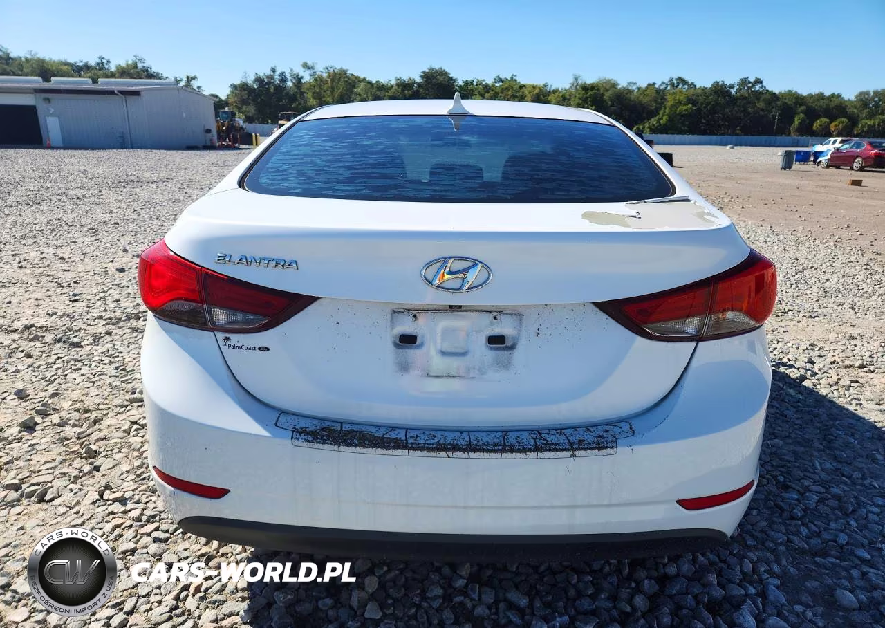 2015 Hyundai Elantra Se VIN:5NPDH4AEXFH576203 - 6