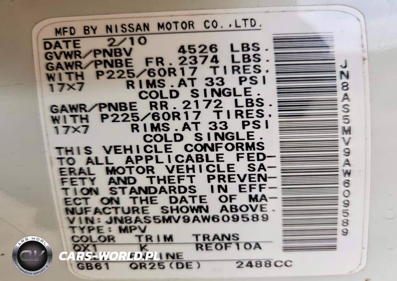 2010 Nissan Rogue S VIN:JN8AS5MV9AW609589 - 13