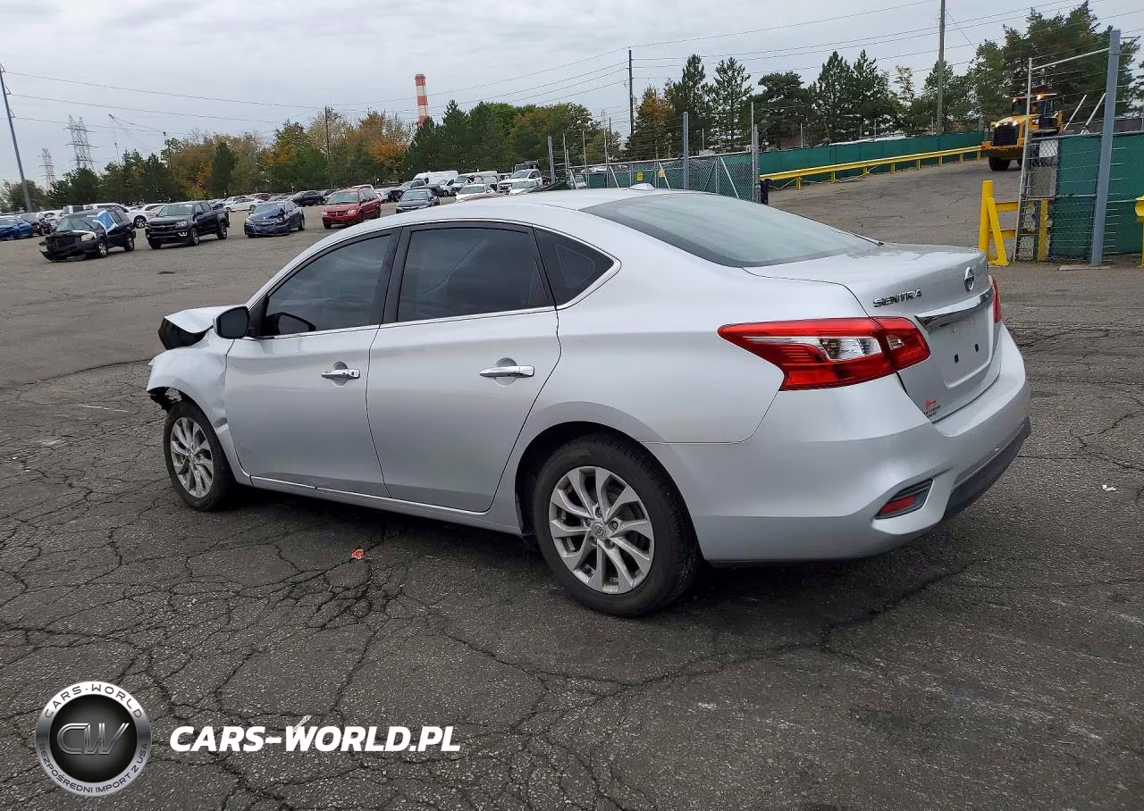 2019 Nissan Sentra Sv VIN:3N1AB7AP2KY327935 - 2