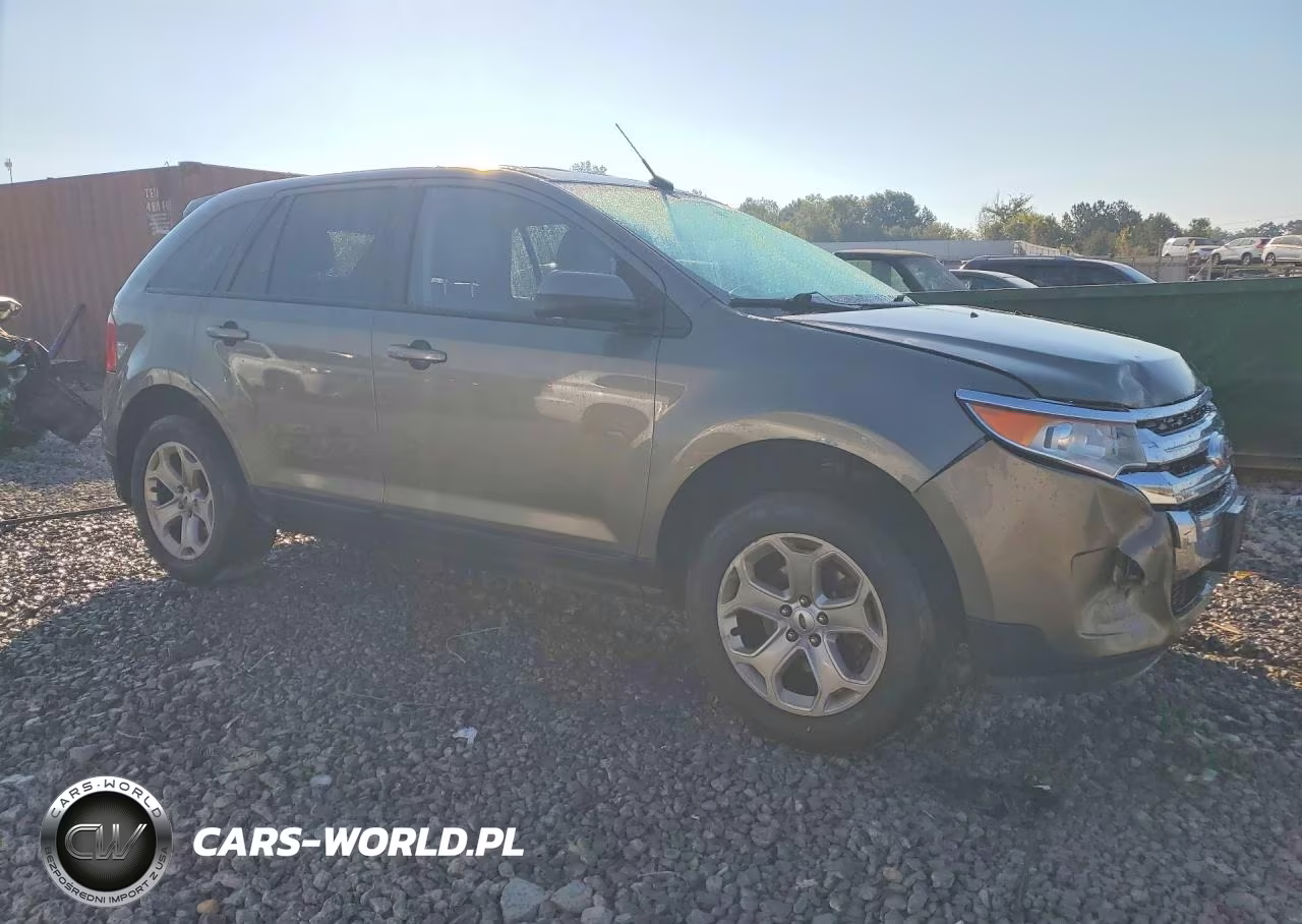 2014 Ford Edge Sel VIN:2FMDK3JC8EBB55824 - 4