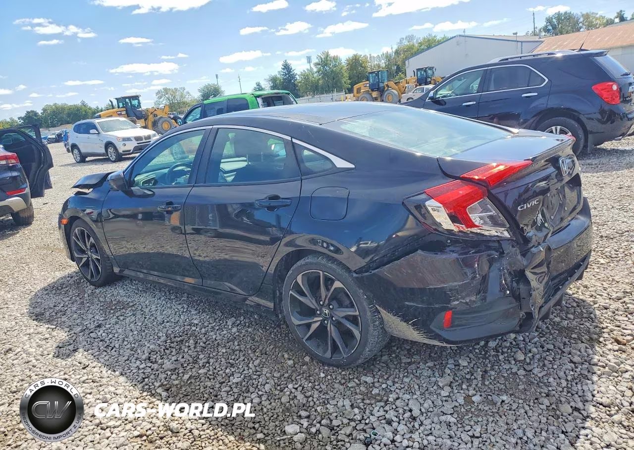 2020 Honda Civic Sport VIN:19XFC2F89LE023492 - 2