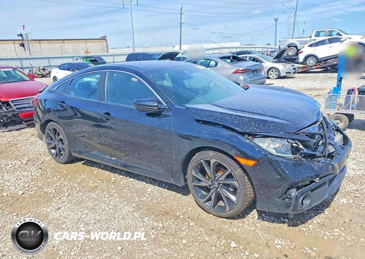 2020 Honda Civic Sport VIN:19XFC2F89LE023492 - 4