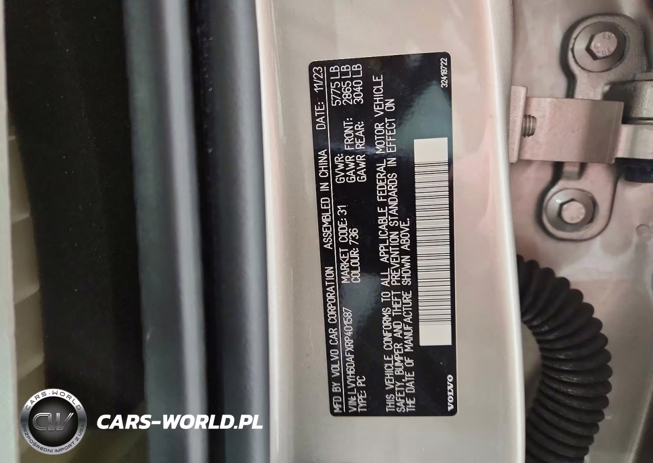 2024 Volvo S90 Ultimate VIN:LVYH60AFXRP401587 - 12