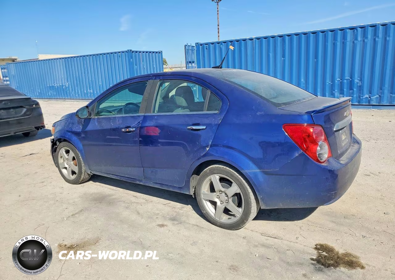2013 Chevrolet Sonic Ltz VIN:1G1JE5SB8D4143626 - 2