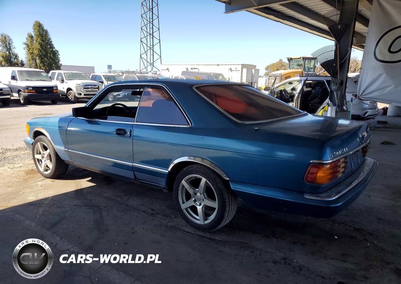 1982 Mercedes-Benz 380 Sec VIN:WDBCA43A5CB000752 - 2