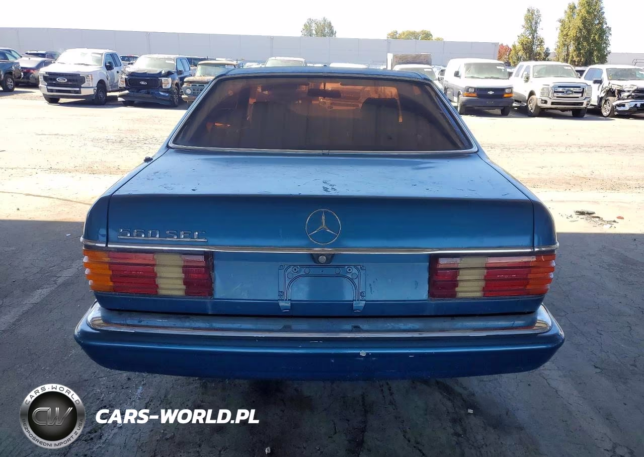 1982 Mercedes-Benz 380 Sec VIN:WDBCA43A5CB000752 - 6