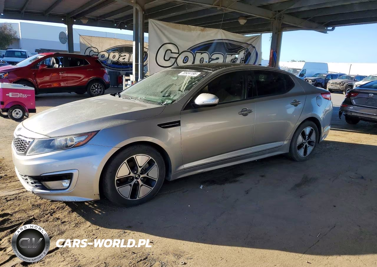 2011 Kia Optima Hybrid Base VIN:KNAGM4AD1B5002497 - 1