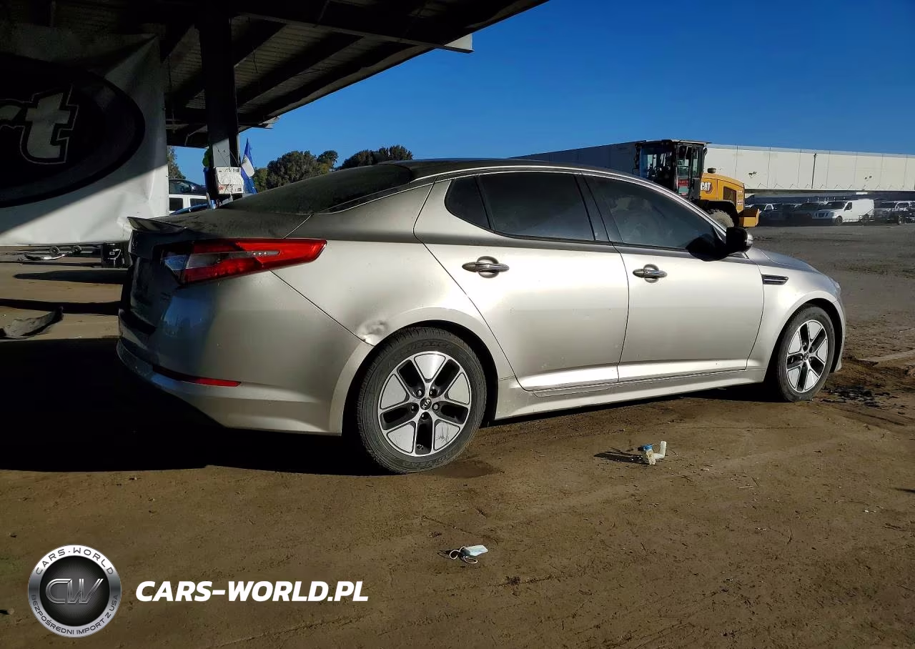 2011 Kia Optima Hybrid Base VIN:KNAGM4AD1B5002497 - 3