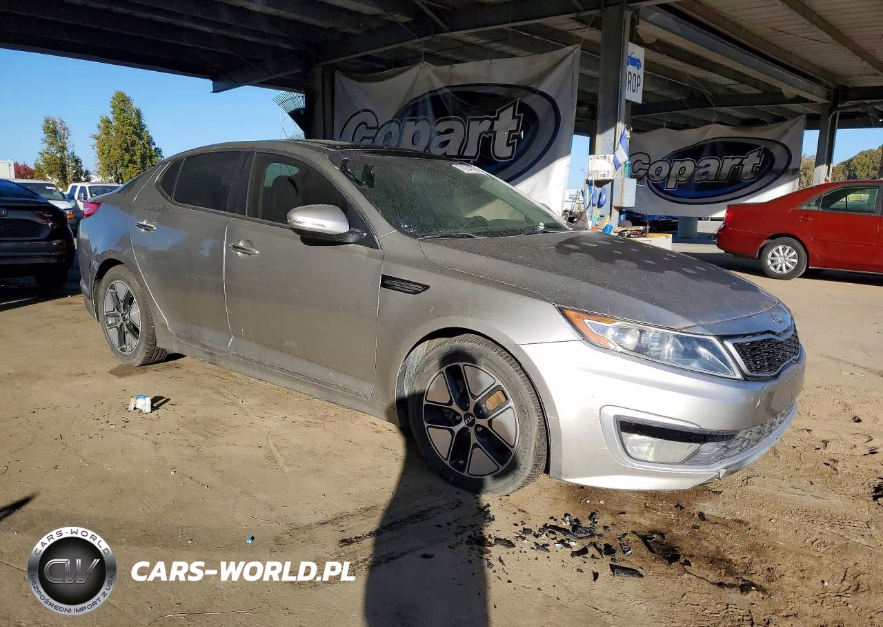 2011 Kia Optima Hybrid Base VIN:KNAGM4AD1B5002497 - 4
