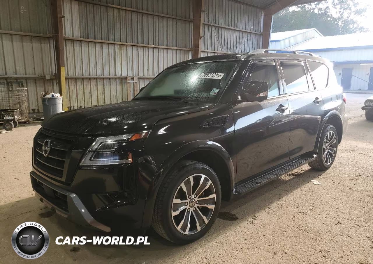 2024 Nissan Armada Sl VIN:JN8AY2BA7R9416381 - 1