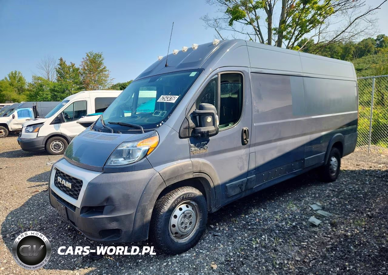 2020 Ram Promaster 3500 Delivery Van VIN:3C6URVJG3LE129319 - 1